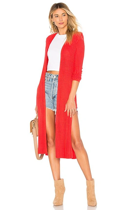 Shop Lovers & Friends Davenport Cardigan In Red