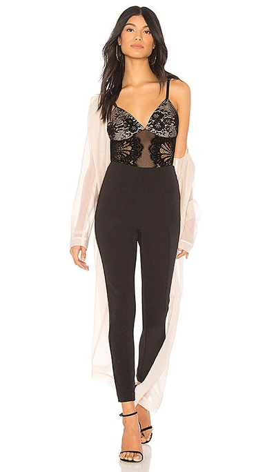 Shop Chrissy Teigen X Revolve Luna Bodysuit In Black