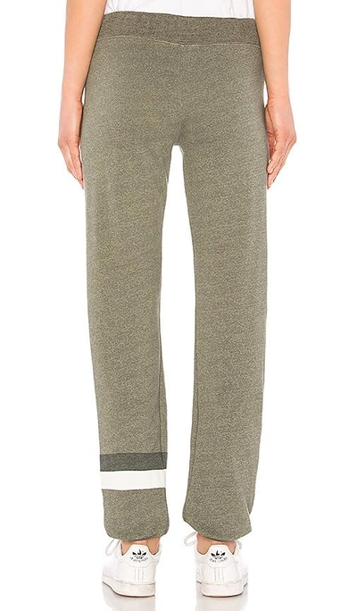 Shop Sundry Lace Up Sweatpant In Green