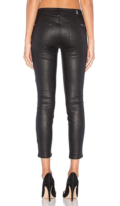 Shop 7 For All Mankind Knee Seam Skinny In Black