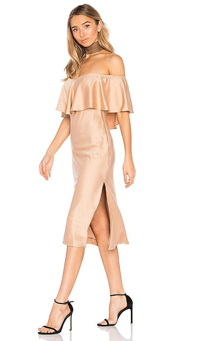 Shop House Of Harlow 1960 X Revolve Newton Dress In Brown