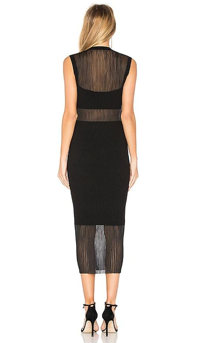 Shop Elizabeth And James Jasmine Dress In Black & Black