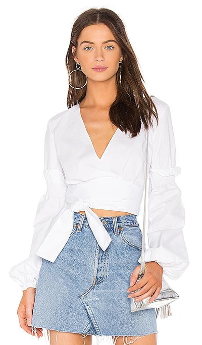 Shop The Fifth Label Beyond Wrap Top In White