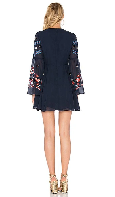 Shop Tanya Taylor Izzy Dress In Blue