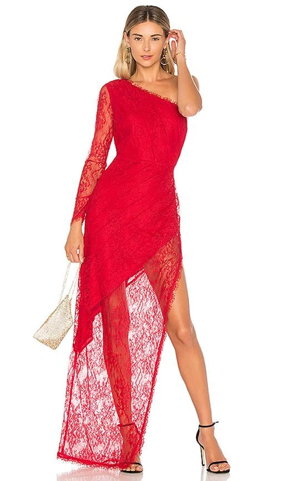 Shop Lovers & Friends X Revolve Yara Gown In Red