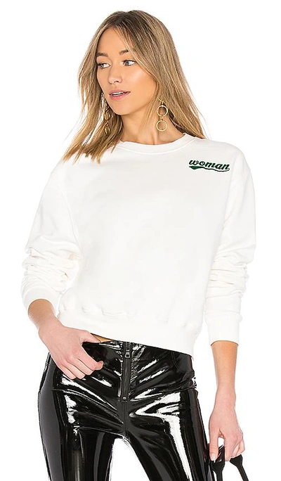 Shop Off-white Off Poppy Sweatshirt In White