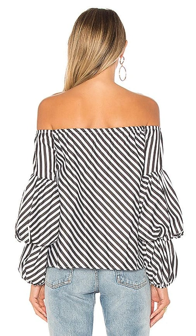 Petersyn Lily Top In Black & White