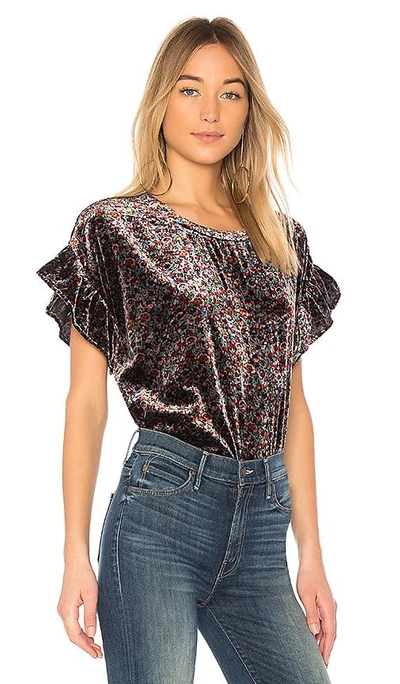 Shop Current Elliott The Janie Top In Blue