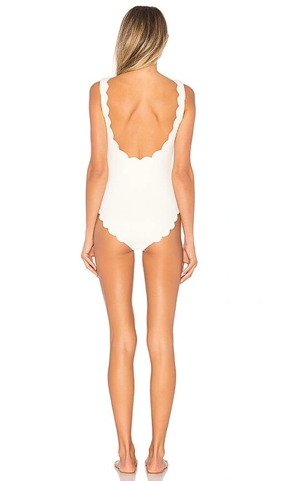 Shop Marysia Palm Springs Maillot One Piece In White