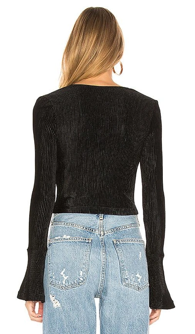 Shop The Fifth Label Bounty Long Sleeve Crop Top In Black