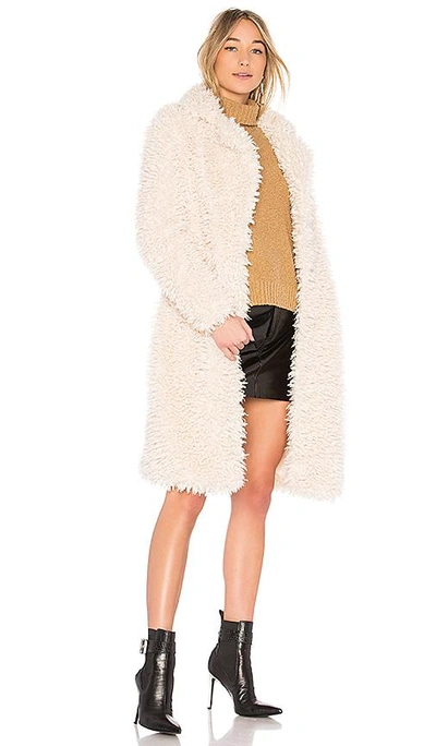 Shop Eaves Madison Coat In Ivory