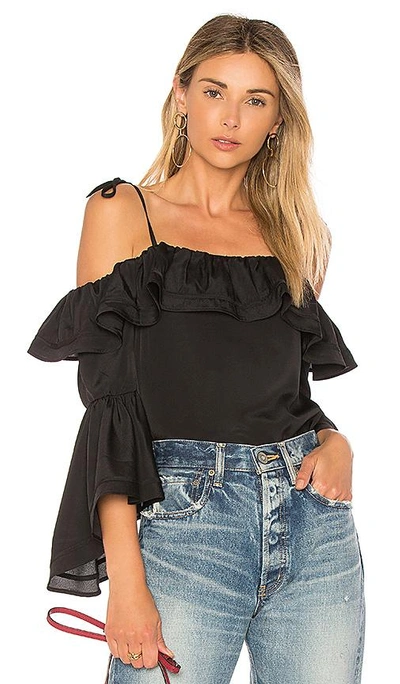 Shop Likely Lynn Off The Shoulder Top In Black