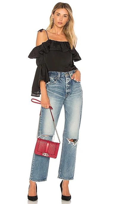 Shop Likely Lynn Off The Shoulder Top In Black