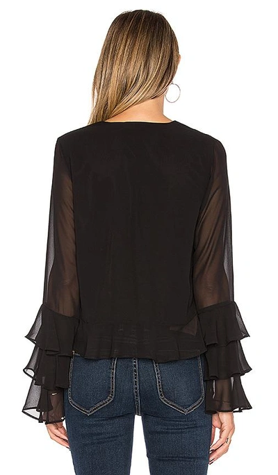 Shop Tularosa Winnie Blouse In Black