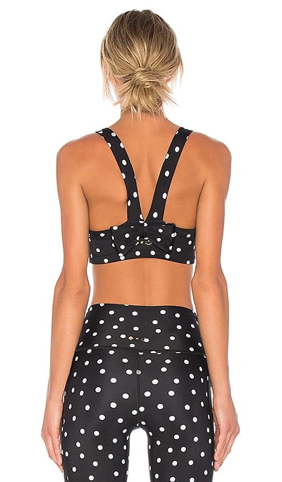 Shop Beyond Yoga X Kate Spade Madison Bow Bralet In Black