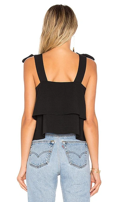 Shop Amanda Uprichard Eli Tank In Black