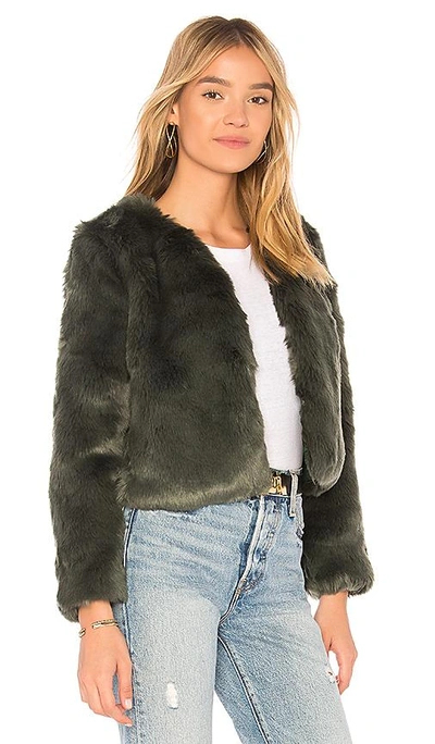 Shop Majorelle X Revolve Zora Coat In Green