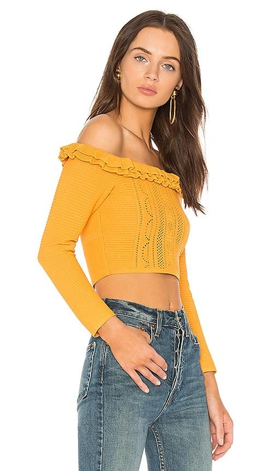 Shop Alice Mccall You Belong With Me Top In Yellow