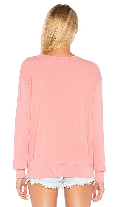 Shop Lna Gator Sweatshirt In Pink