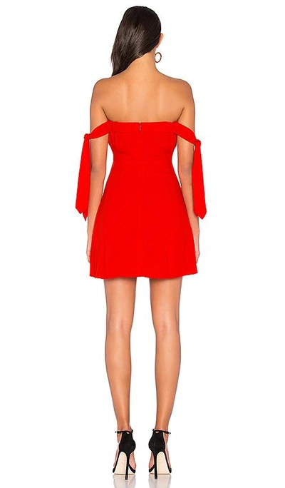 Shop Capulet Giulia Mini Dress In Red