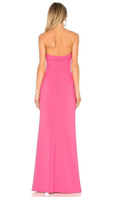 Shop Likely Ella Gown In Pink. In Pink Flambe
