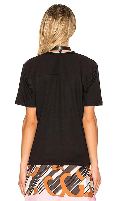 Shop Carven Tee In Black