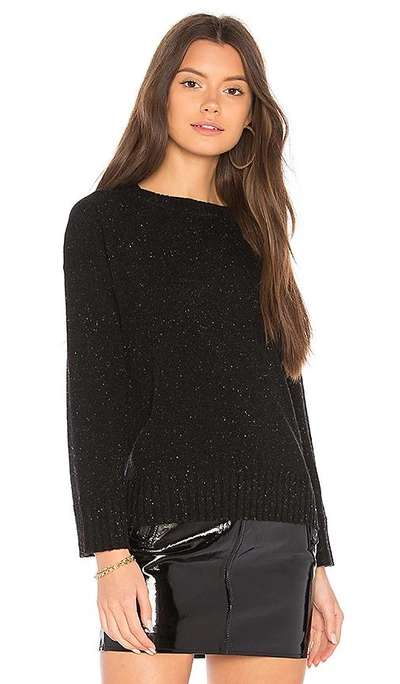 Shop Brown Allan The Crop Sweater In Black