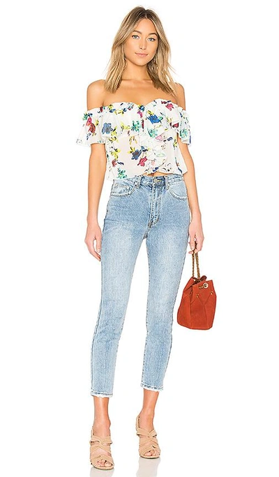 House Of Harlow 1960 X Revolve Garrett Top In Jura Floral