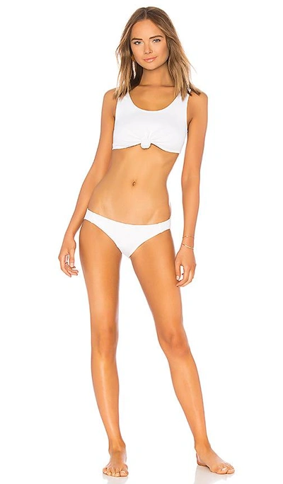 Shop Beth Richards Naomi Bikini Bottom In White