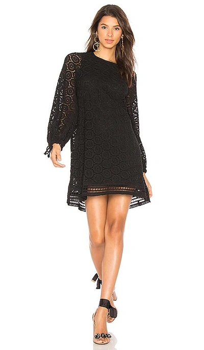 Shop See By Chloé Oriental Lace Dress In Black