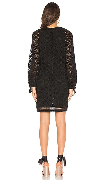 Shop See By Chloé Oriental Lace Dress In Black