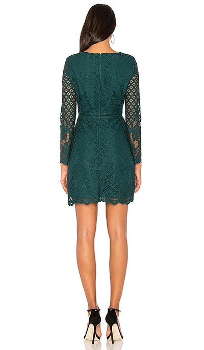 Shop Cupcakes And Cashmere Spence Dress In Green