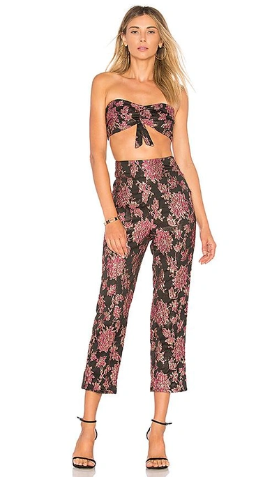 Shop For Love & Lemons Luella Crop Top In Pink