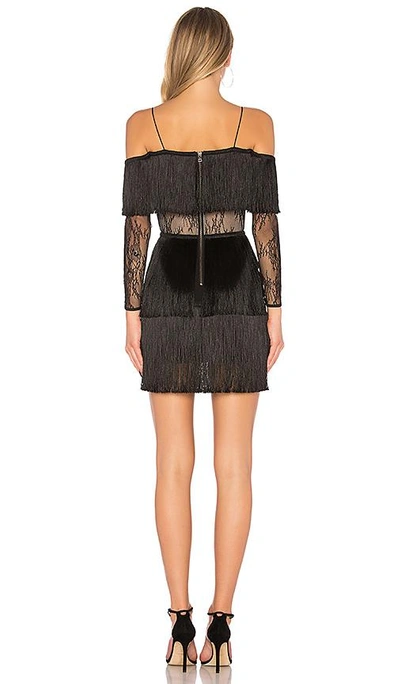 Shop Vatanika Lace Off The Shoulder Dress In Black