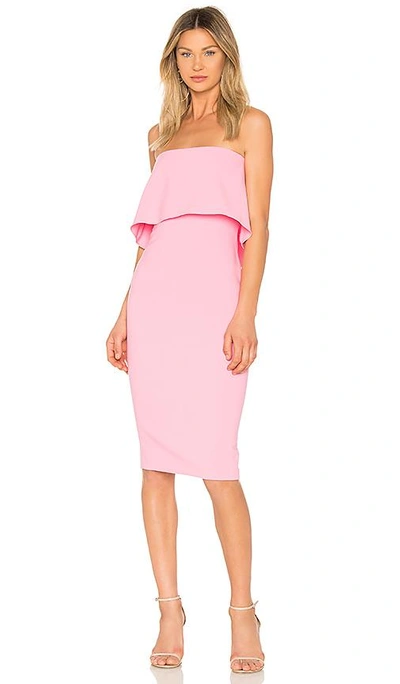 Shop Likely Driggs Dress In Rose Shadow