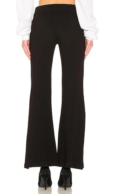 Shop Pam & Gela Snap Wide Leg Pant In Black