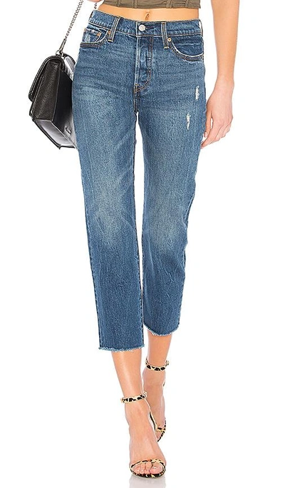 Shop Levi's Wedgie Straight In Blue. In Lasting Impression