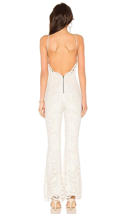 Shop Stone Cold Fox Dylan Jumpsuit In White Lace