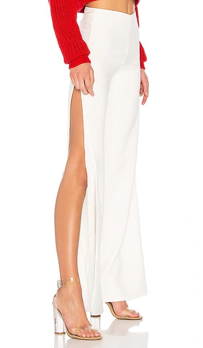 Lovers & Friends Take It Higher Pant In Ivory