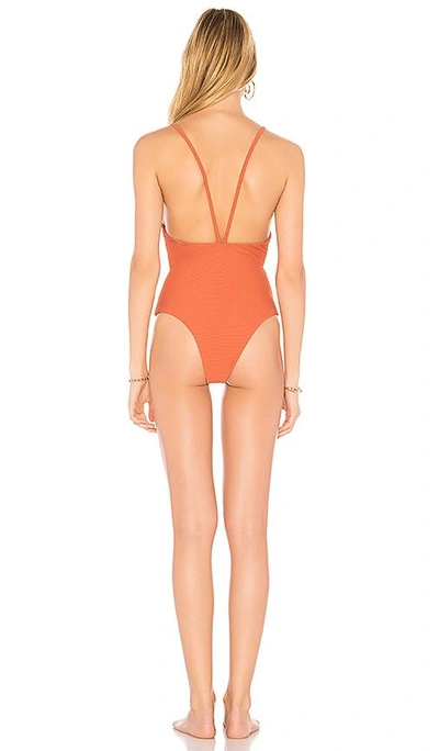 Shop Kopper & Zink Stella One Piece In Terracotta