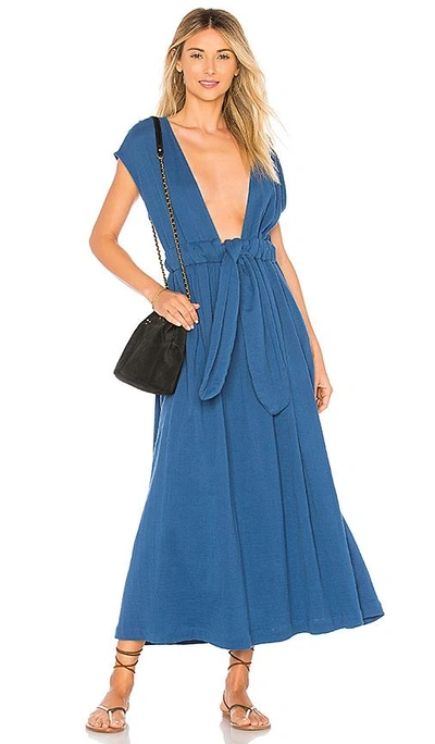 Shop Mara Hoffman Katinka Dress In Blue