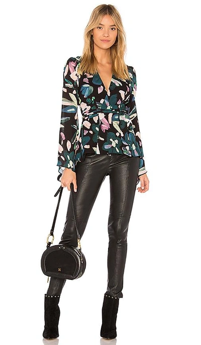 Shop Stone Cold Fox Beverly Blouse In Black