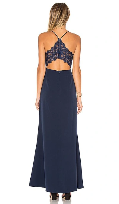 Shop Lovers & Friends Helena Gown In Navy