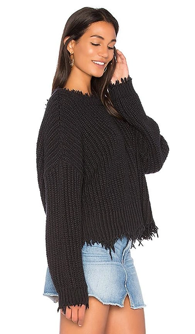 Shop Wildfox Palmetto Sweater In Clean Black