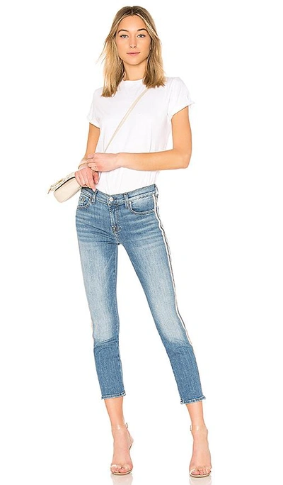 Shop 7 For All Mankind Roxanne Ankle Jean In Blue