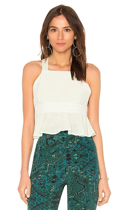 Shop Stone Cold Fox La Brea Crop In Baby Green