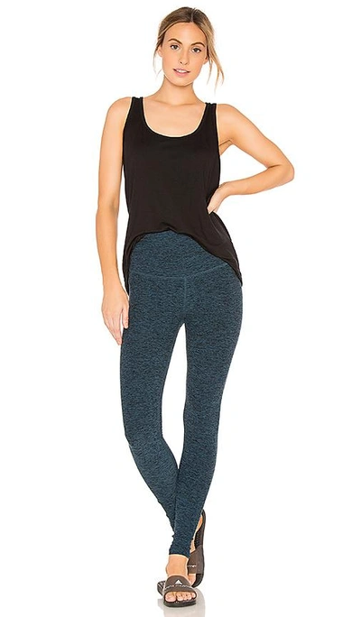 Shop Beyond Yoga Spacedye Take Me Higher Long Legging In Teal