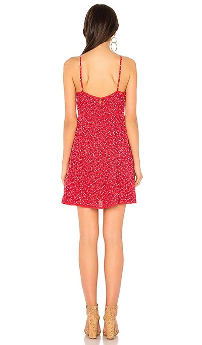 Shop Auguste Daphne Easy Days Mini Dress In Red