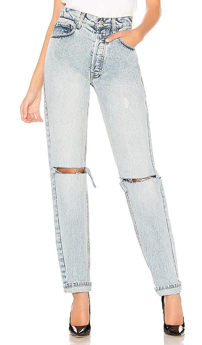 Shop Palmer Girls X Miss Sixty Denim Mom Jeans In Light Wash