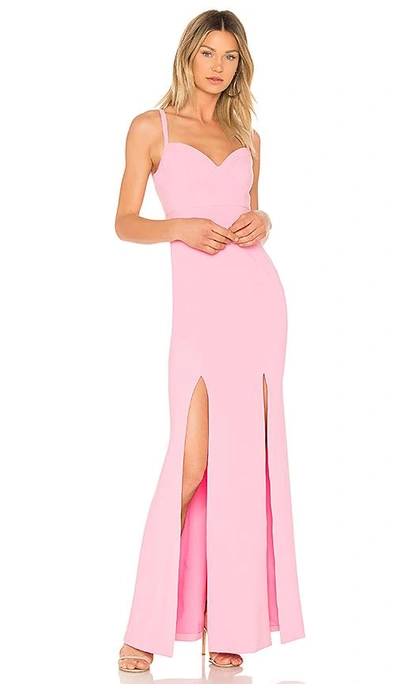 Shop Likely Alameda Gown In Sachet Pink